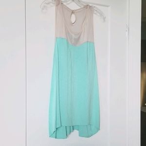 Fio Fio Baby Blue Top Made in USA  Size L